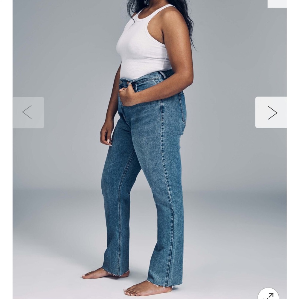 - Cotton On Original Sienna fit jean raw hem high waisted size 16 new